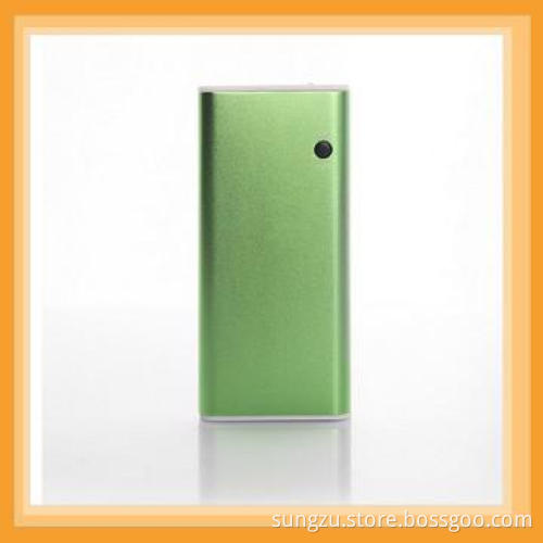 Emergency travel battery power bank charger with 1 led torch